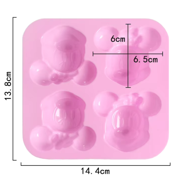 Producto - Molde de Minnie x 4 - 2