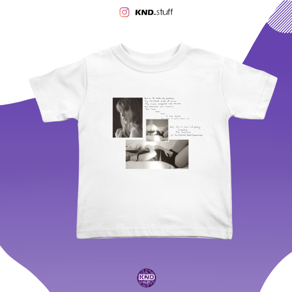 Baby tee Tortured Poets Department DTF