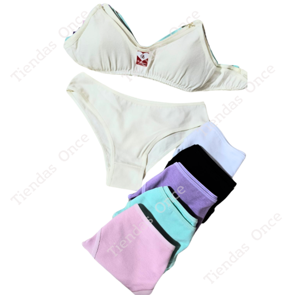 Producto - Conjunto con esponja juvenil - Por docena