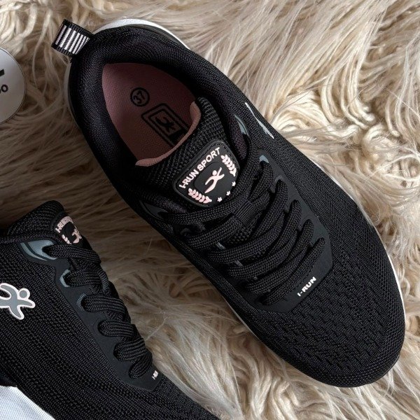 Producto - I RUN Fashion Negro / Rosa - 3
