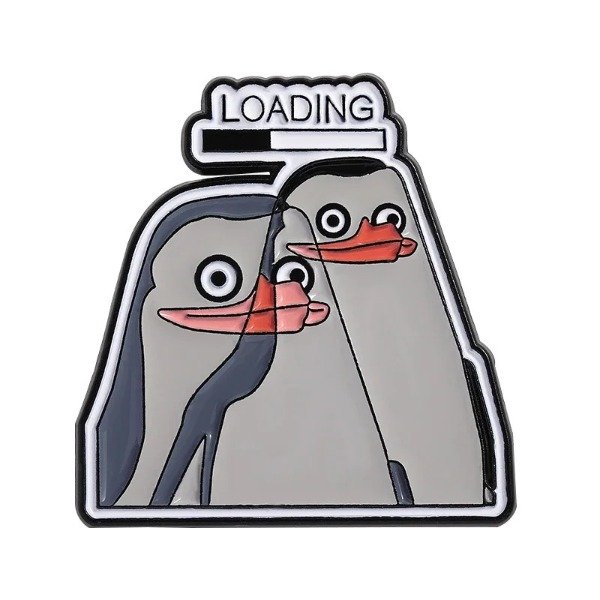 Producto - Pin Meme - Pin Pingüinos Madagascar Loading