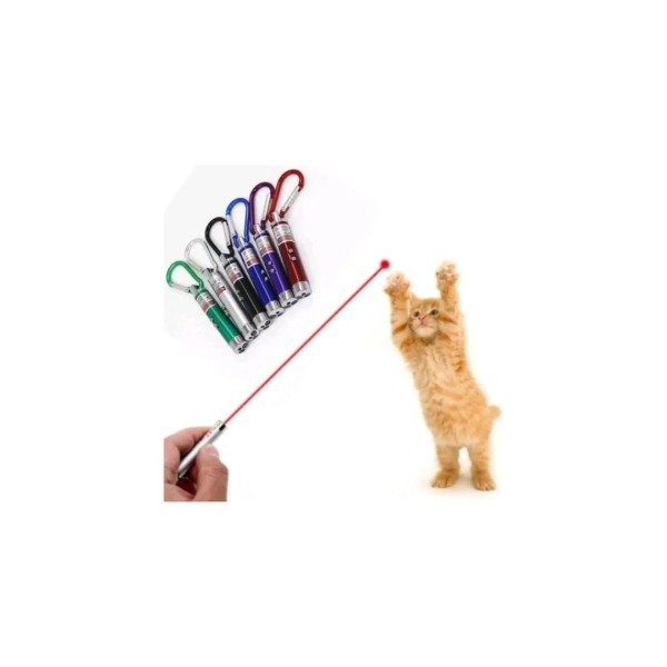 Producto - Llavero Puntero Laser Rojo Mascotas Gatos Perros Uv/linterna
