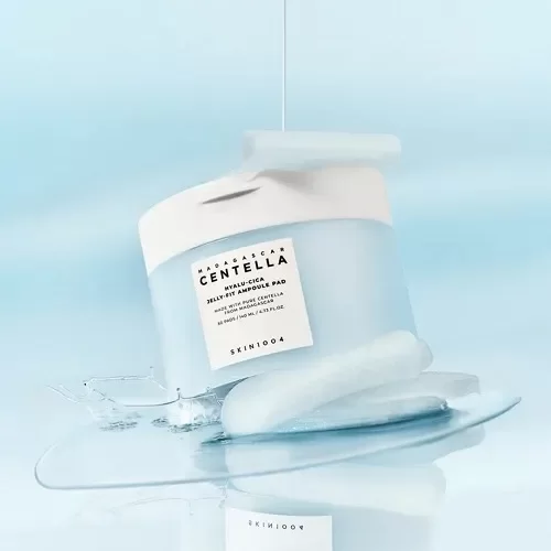 Producto - SKIN1004 Madagascar Centella Hyalu-Cica Jelly-Fit Ampoule Pad (60pads)