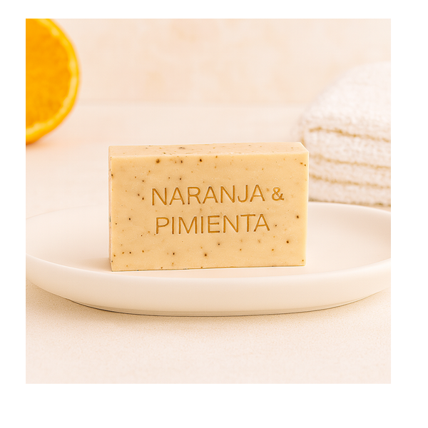 Producto - Jabon de Naranja y pimienta
