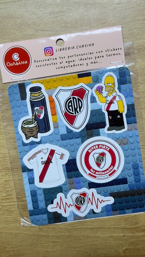 Producto - PLANCHA STICKERS - CUADROS DE FUTBOL