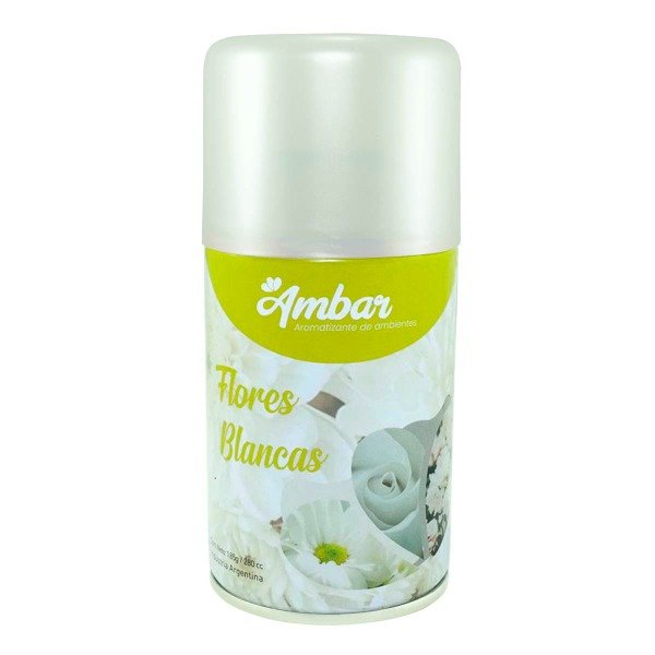Producto - Aerosol Ambar Flores Blancas