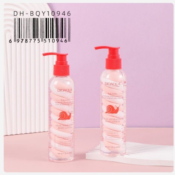 Producto - BIOAQUA Loción Mousse corporal con Baba de Caracol + Hialuronico 200ml