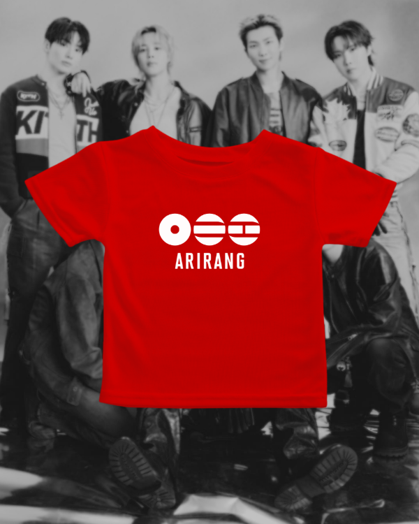 Producto - Logo arirang- Baby tee roja