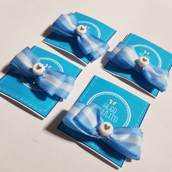 Producto - Escarapela Argentina doble moño y dijes