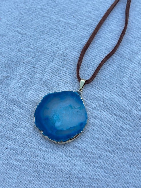 Producto - Collar Piedra Azul Chico 2