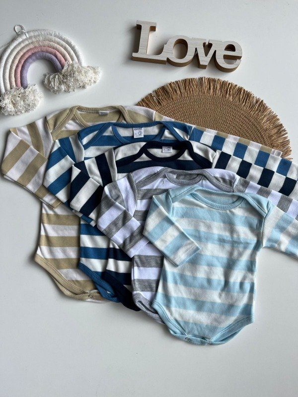Producto - BODY RAYADO BEBE - COD 1183