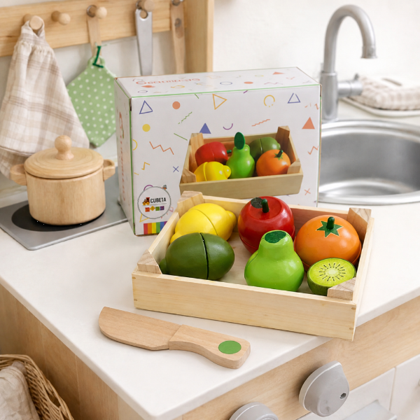 Producto - Cajon de Frutas de Madera Imantado
