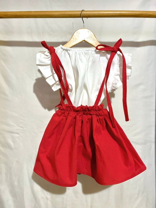 Producto - Pollera con tiradores tusor