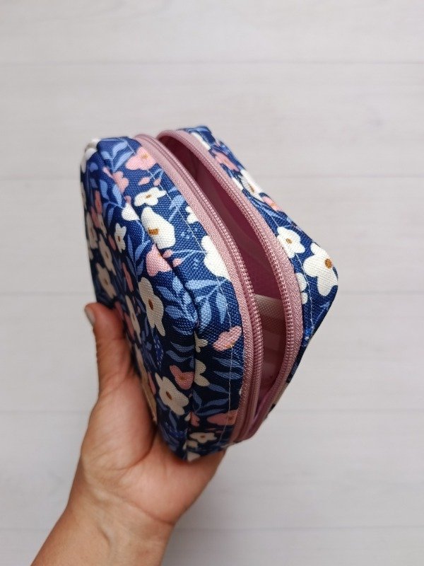 Producto - Estuche Cubic flores azules - 1