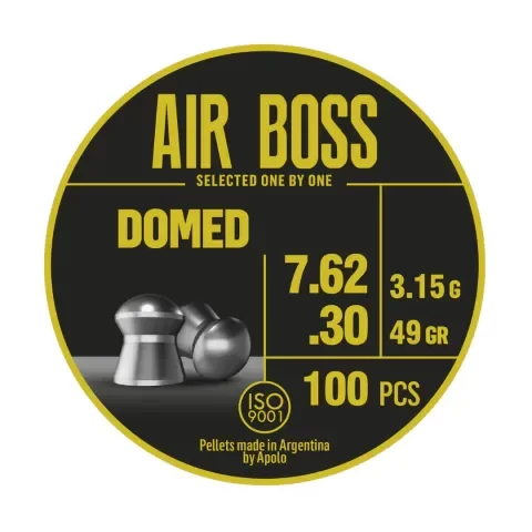 Producto - Balin Apolo Domed 7,62 X100 UNIDADES 3.15G