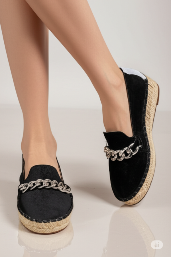 Producto - LOAFERD CADENAS NEGRA