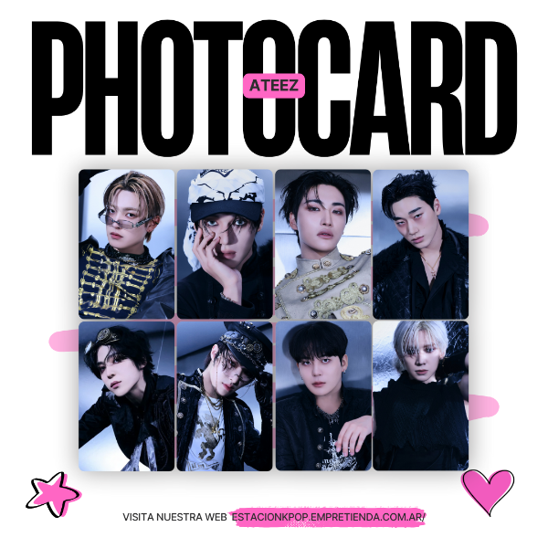 Producto - SET PHOTOCARDS ATEEZ GOLDEN HOUR PT4