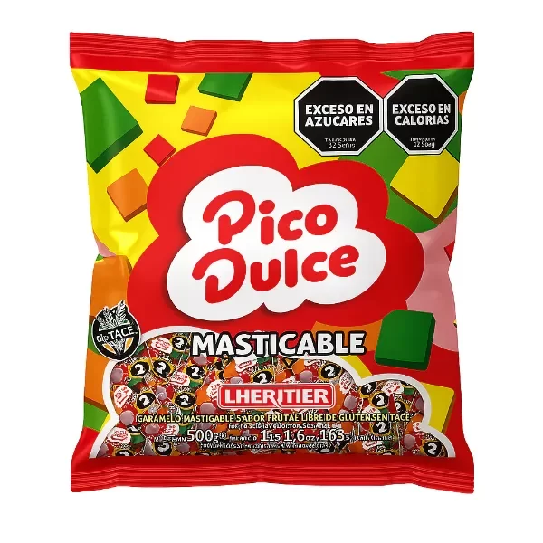 Producto - Pico Dulce Masticable x 500 gr 165 unidades
