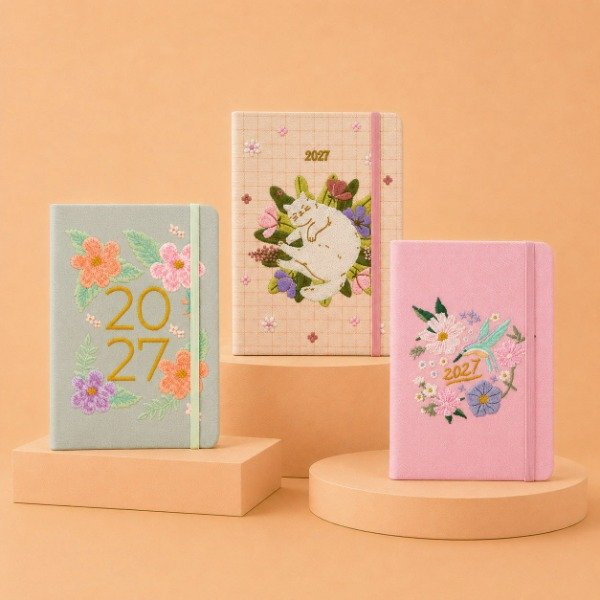 Producto - Agenda BORDADA A5 - 1