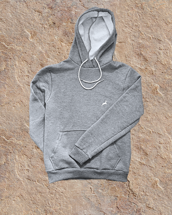 Producto - Buzo Canguro Liso Algodón - Gris