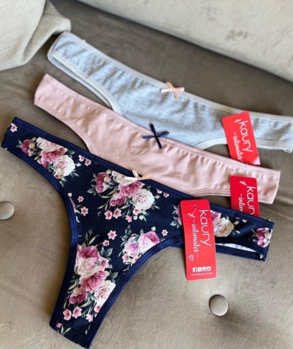 Producto - Pack x 3 colaless Kaury algodón
