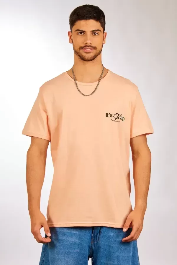 Producto - REMERA DIKSON IT IS TRAP DURAZNO