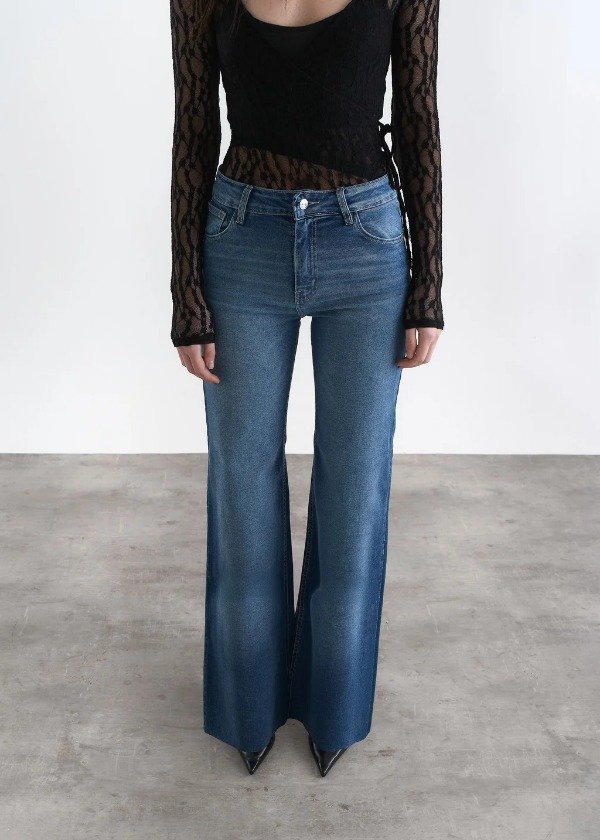 Producto - JEAN FLARE AUSTIN RALPH AZUL - 2