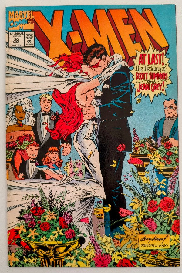 Producto - X-Men #30 (1994) - Clásico número con el casamiento de Cíclope y Jean Grey