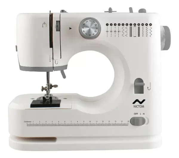 Producto - Maquina De Coser Nictom MC02 Mini Compacta Portable