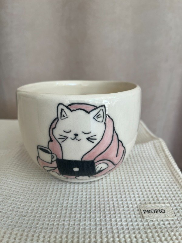 Producto - Tazon gato mimoso.
