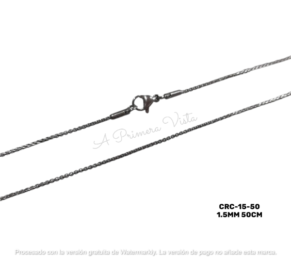 Producto - Cadena rolo cuadrada (mod2)