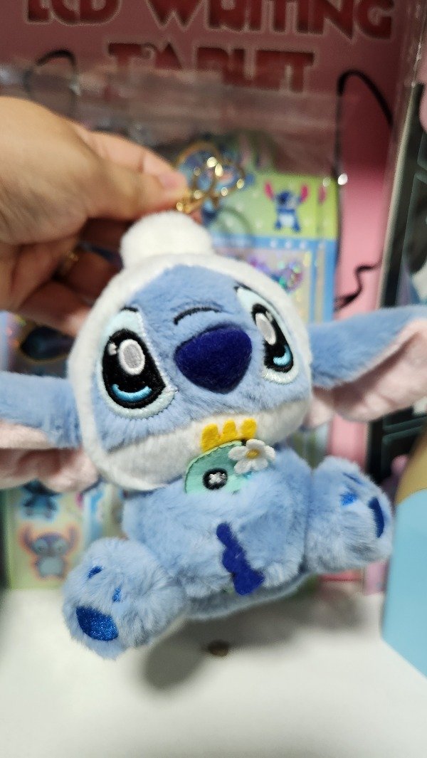 Producto - Llavero stitch peluche con trapito