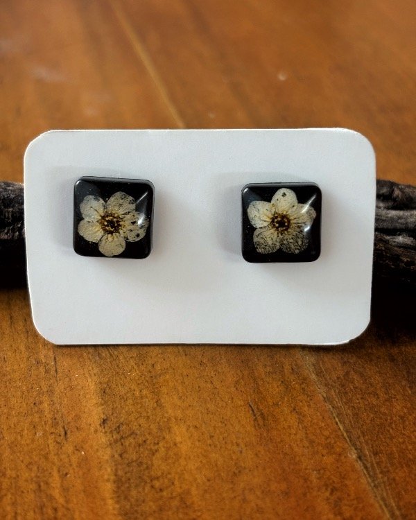 Producto - Aros pasantes Corona de novia cuadradillos