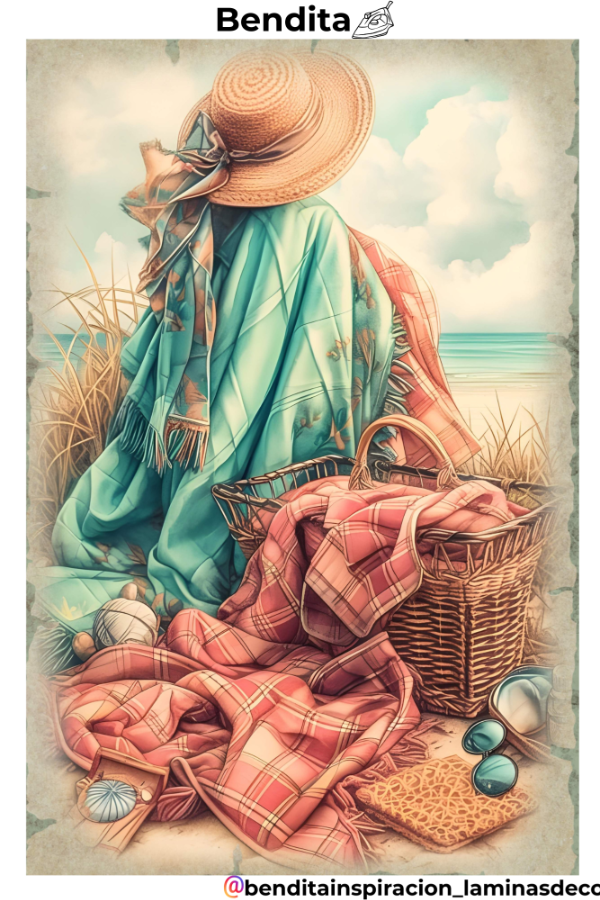 Producto - Bendita Plancha Verano 004 mujer en la playa