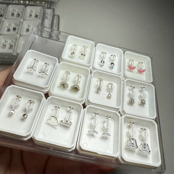 Producto - Aros abridores plata, precio por unidad (par) - 1