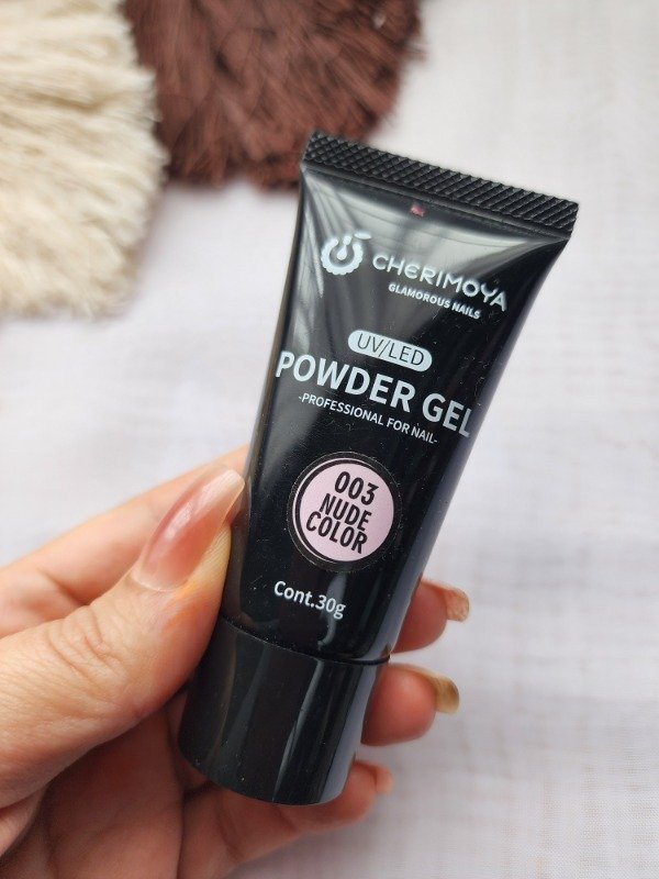 Producto - Powder Gel Cherimoya 30g Polygel 003 Nude Color