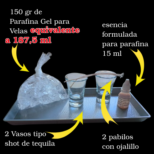 Producto - Kit Parafina Gel + Video Capacitación