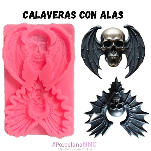 Producto - Calavera con alas