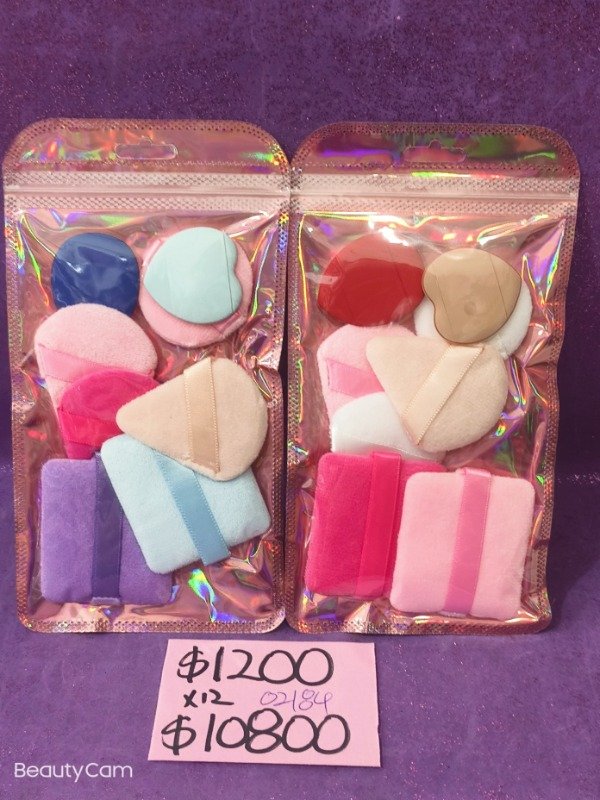 Producto - Esponjitas/borlas de maquillaje 02184