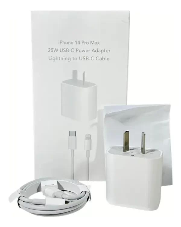 Producto - Cargador Completo AAA Apple Usb-C a Lightning 25W