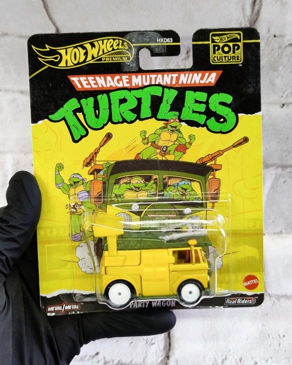 Producto - HotWheels Premium Party Wagon de Las Tortugas Ninja