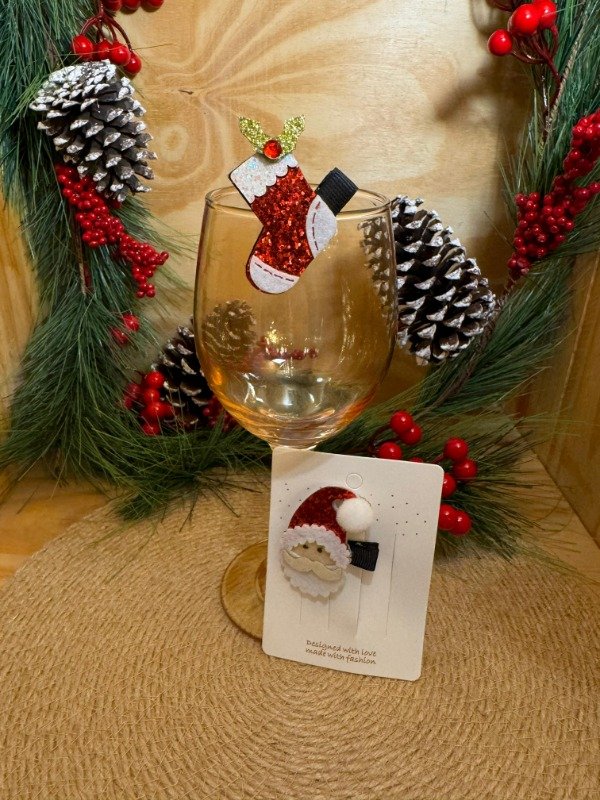 Producto - Identificador  de Copas  Set x 2 Bota y Papa Noel  (Efectivo: 4.000)