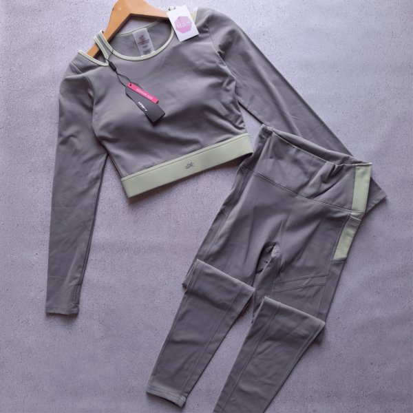Producto - Conjuntos I RUN Gris/Verde
