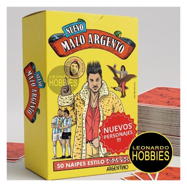 Producto - Mazo Argento Poppular 3159