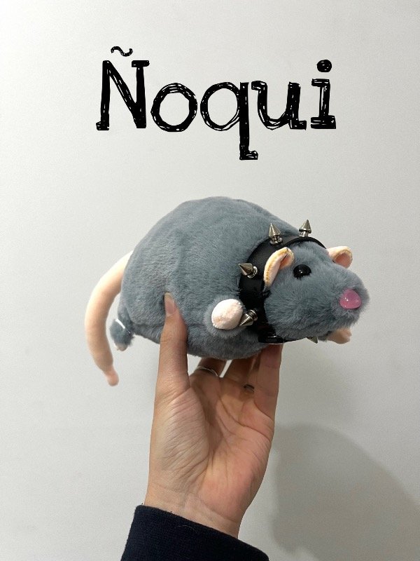 Producto - Rata punk peluche - 2