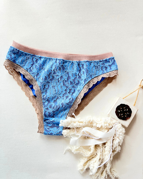 Producto - BOMBACHA HECHA A TU MEDIDA FLORA LIGHT BLUE