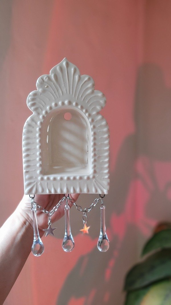 Producto - Luminaria linea Sitara Caireles. MARRUECOS BLANCA