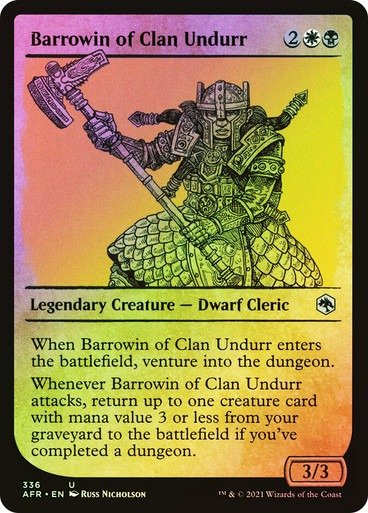 Producto - Barrowin of Clan Undurr (Showcase Foil)