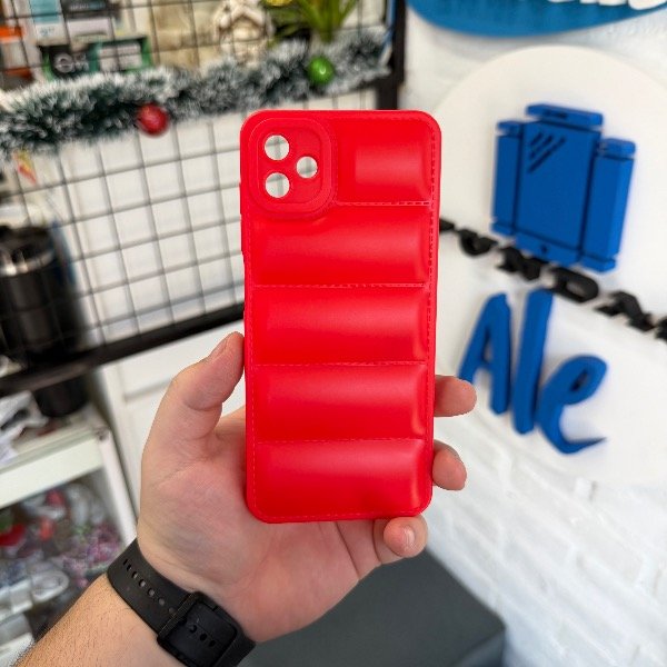 Producto - Puffer Roja - Samsung A04