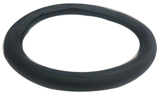 Producto - cubre volante simil cuero 38cm c/costura y microperforado - 1
